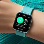 **

Prompt: "A futuristic, sleek smartwatch displaying detailed health data visualizations (heart rate, sleep patterns, activity levels) on a user's wrist. Overlay a subtle AI brain graphic in the background to represent artificial intelligence. Emphasize the proactiveness and control over personal health. Use a color palette of cool blues and greens to convey a sense of calm and technological advancement."

**